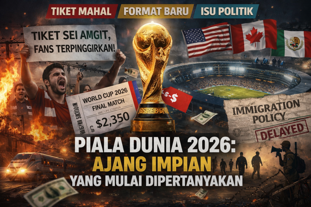 Piala Dunia 2026: Ajang Impian yang Mulai Dipertanyakan